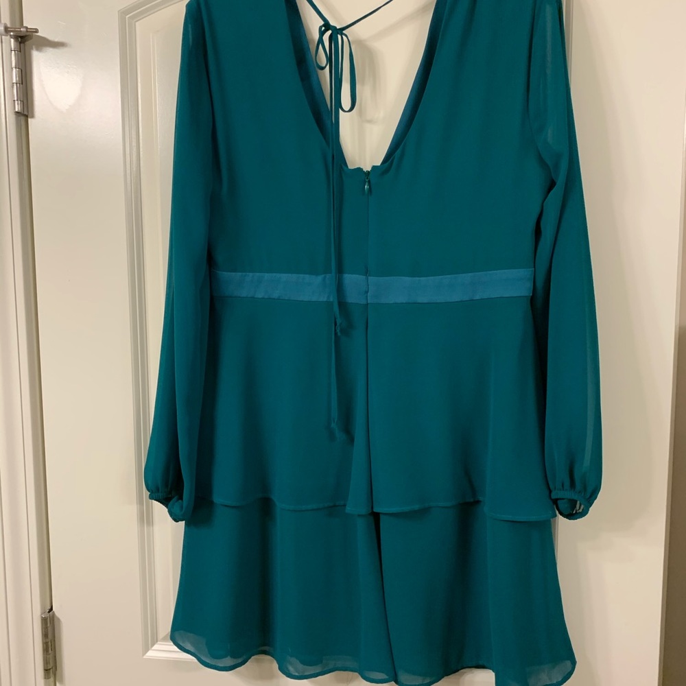 BCBGeneration tiered ruffle mini dress - Picture 4 of 6